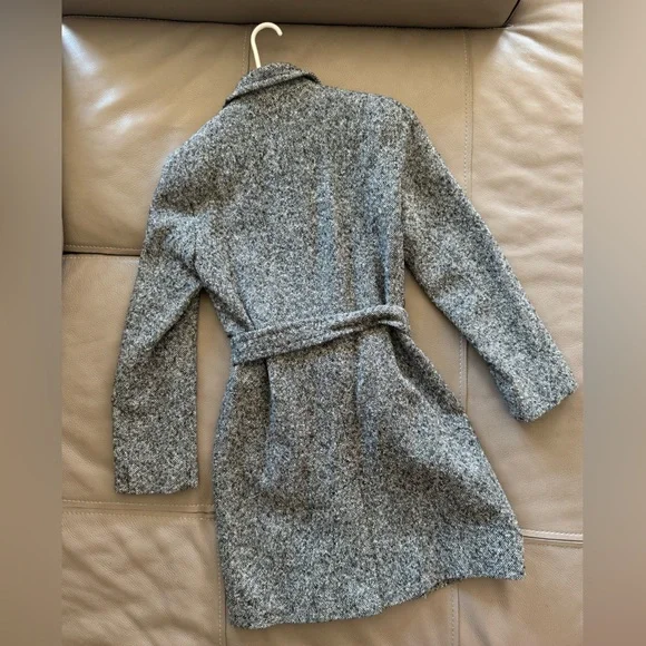 EUC Express Vintage Wool Trench Coat Size 1/2 - Picture 2 of 6